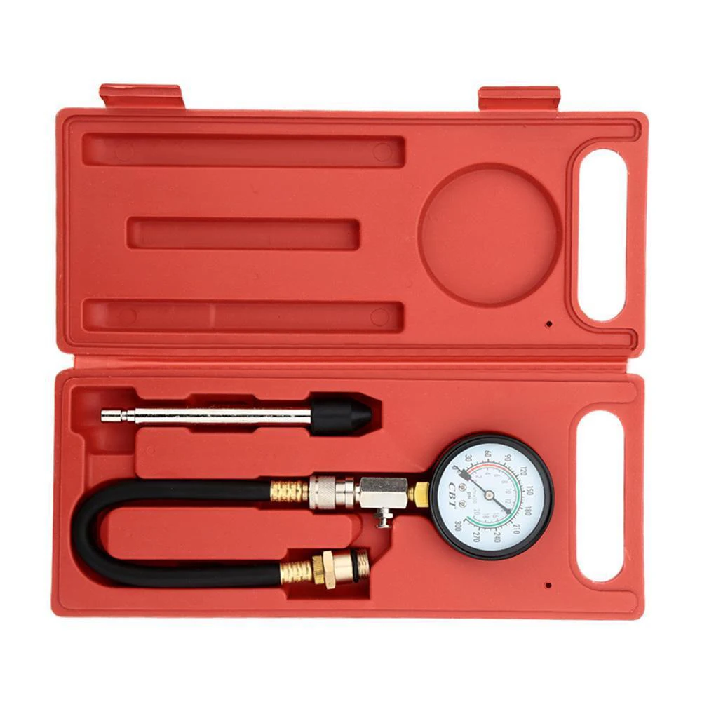 

G-324 Automotive Auto Motor Gasoline Engine Compression Tester 0~300PSI 0J37