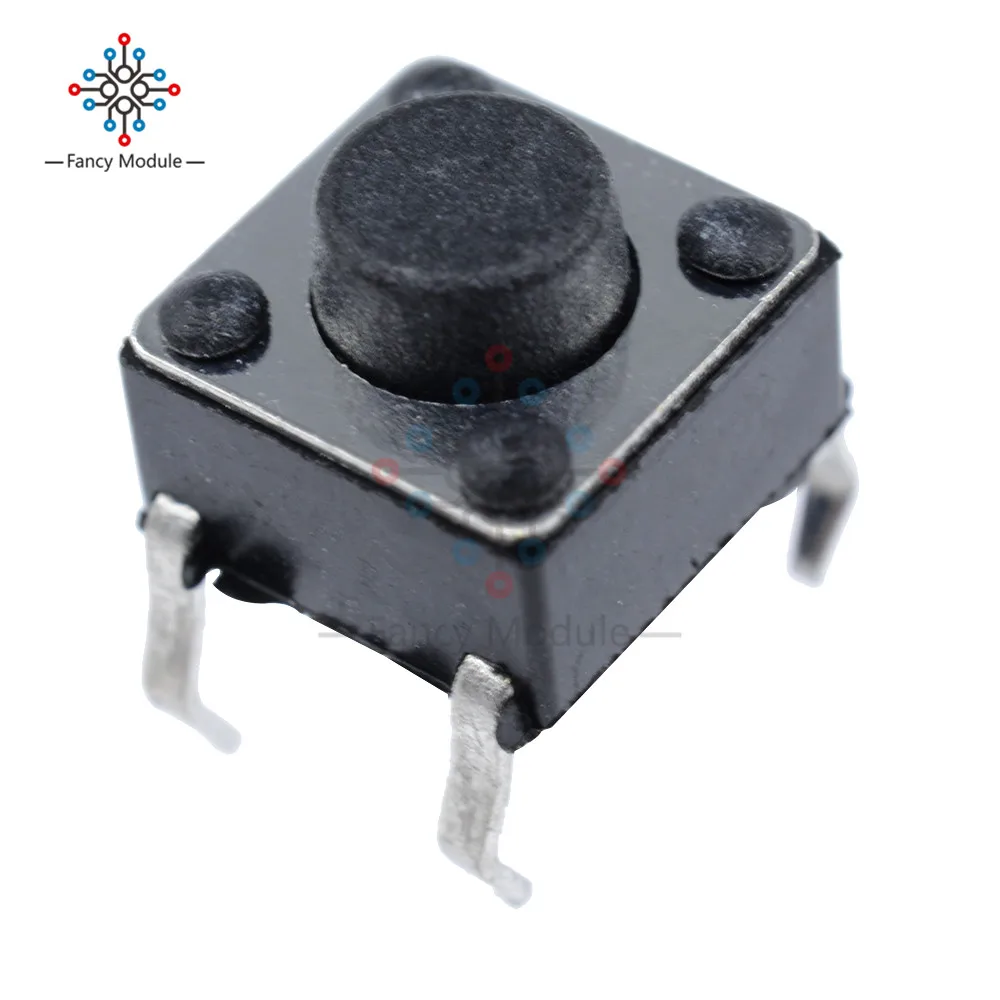 Тактильный кнопочный переключатель 20 шт. 4 контактный DIP 6X6X5mm|switching power supply computer|switch