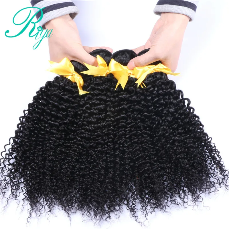 7 kinky curly bundles with 13X4 lace frontal closure (3)