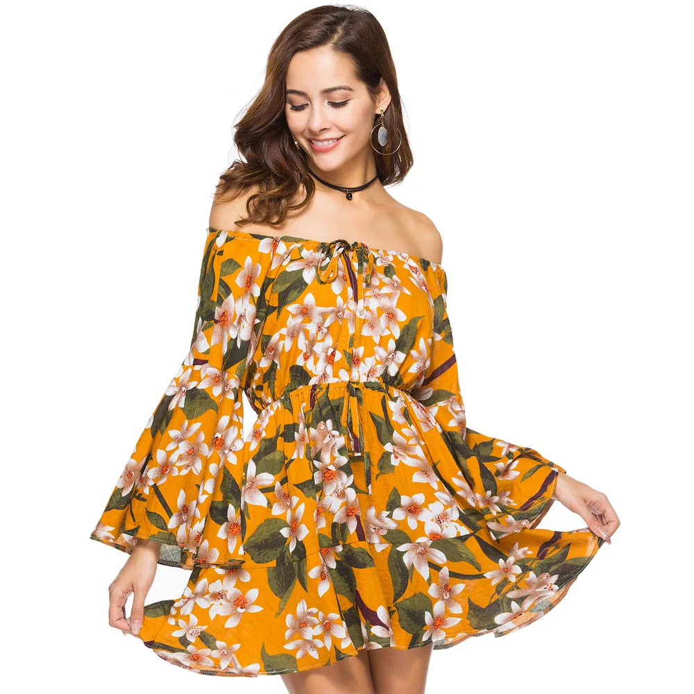 floral print sundress