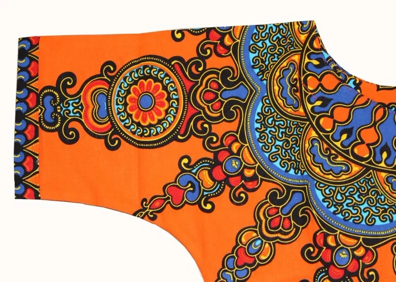 Wholesale Kids 2019 Child New Fashion Design Traditional African Clothing Print Dashiki T-shirt For Boys and Girls african attire