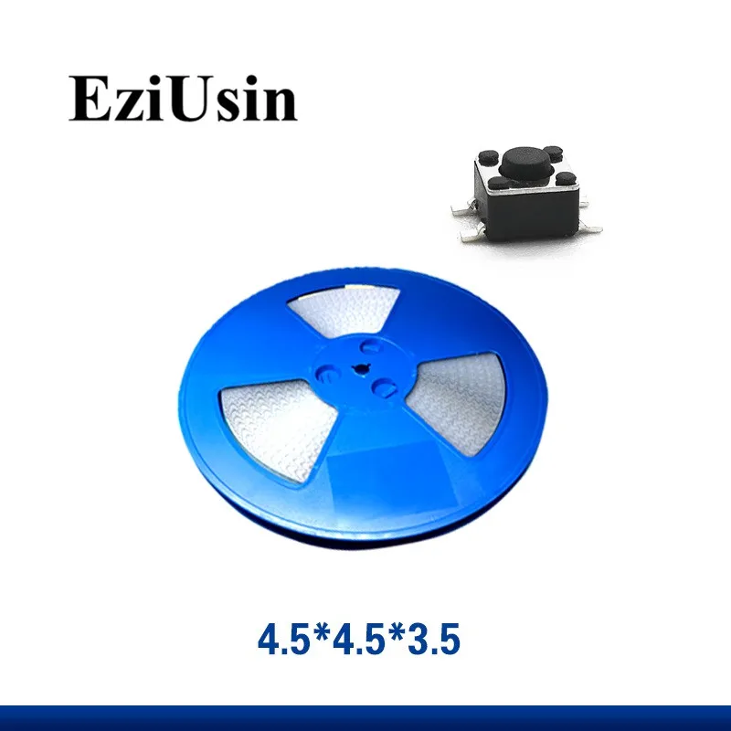 

2000pcs In Tape One Reel TS-C015 Micro keyboard Switch 4.5*4.5*3.5 Tactile Tact Push Button SMT 4.5x4.5x3.5 Switches SMD