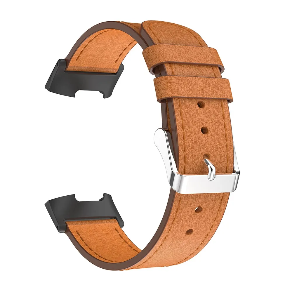 Ремешок для fitbit заряд 3 подлинный кожаный браслет ремешок Charge3 Фитнес фитнес-трекер Смарт-часы сменный ремешок