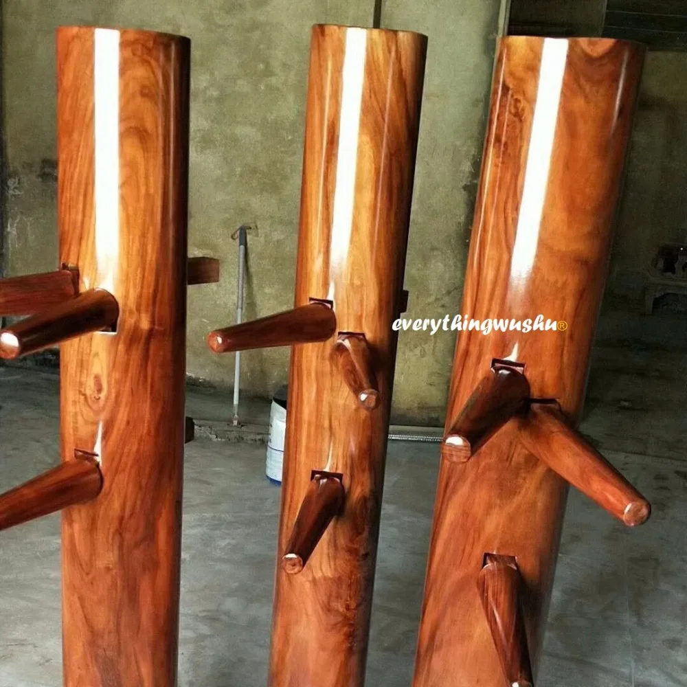 Изготовленный На Заказ деревянный манекен из красного дерева с крыльями Chun Muk Yan Jongs без рамки или подставки