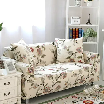 

Hot sale Furniture all-inclusive sofa slipcover elastic 100% Polyester sofa cover Single/Two/Three/Four-seater easy installation