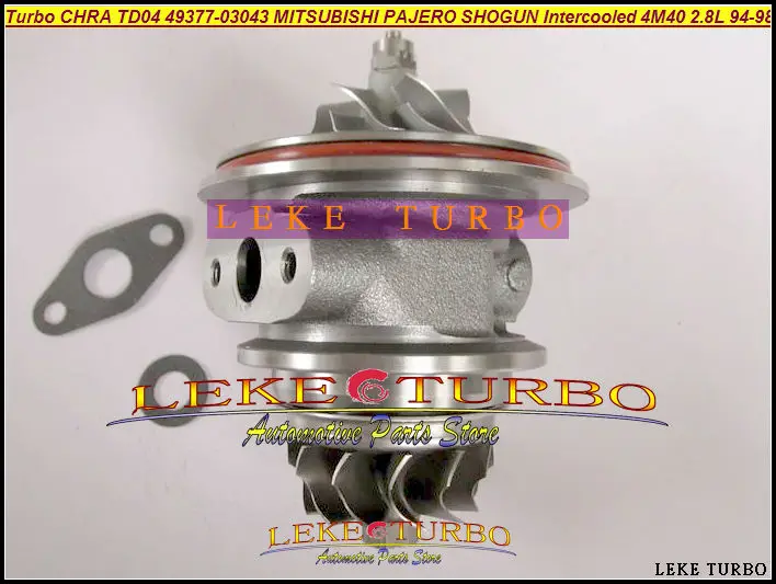 Turbo cartridge chra core TD04 49377-03041 49377-03043 ME201636 ME201258 Turbocharger for Mitsubishi Pajero 2 4M40 2.8L TD 125HP Turbo cartridge chra core TD04 49377-03041 49377-03043 ME201636 ME201258 Turbocharger for Mitsubishi Pajero 2 4M40 2.8L TD 125HP