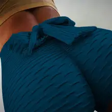 Лето быстрое высыхание Йога Спортивные шорты штаны Фитнес тренировки Тонкий Push Up хип дышащий Леггинсы с бантом для Для женщин