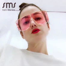 Негабаритные Модные мужские Квадратные Солнцезащитные очки для женщин новые брендовые металлические очки Женские Мужские Солнцезащитные очки Оттенки UV400 Винтажные Oculos