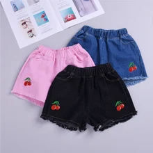 Штаны для девочек, летние короткие штаны для девочек мягкие хлопковые повседневные стильные детские брюки Одежда для девочек-подростков 3, 4, 6, 8, 10, 12 лет