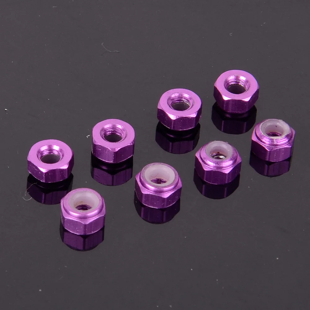 HSP 102048 122048 Aluminum Alloy Metal Nylon Nut M3 8p 02102 1/10 Upgrade Parts 94122 94123 94111 94108 94177 94106 94188 94166 | Игрушки и