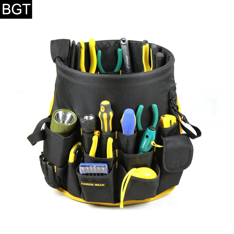 Handbag Multifunction Oxford polyester Fabric 600D Painter Bucket Tool Bag,Hardware Tool
