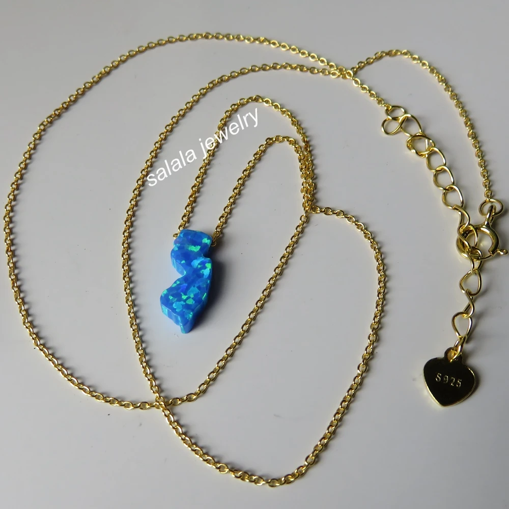 new jersey opal necklace