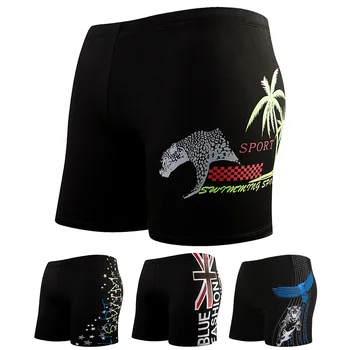 

Men's swimming shorts boxer trunks printing beach pants comfortable and fast dry Bathing trunks swim Swimming shorts trunks