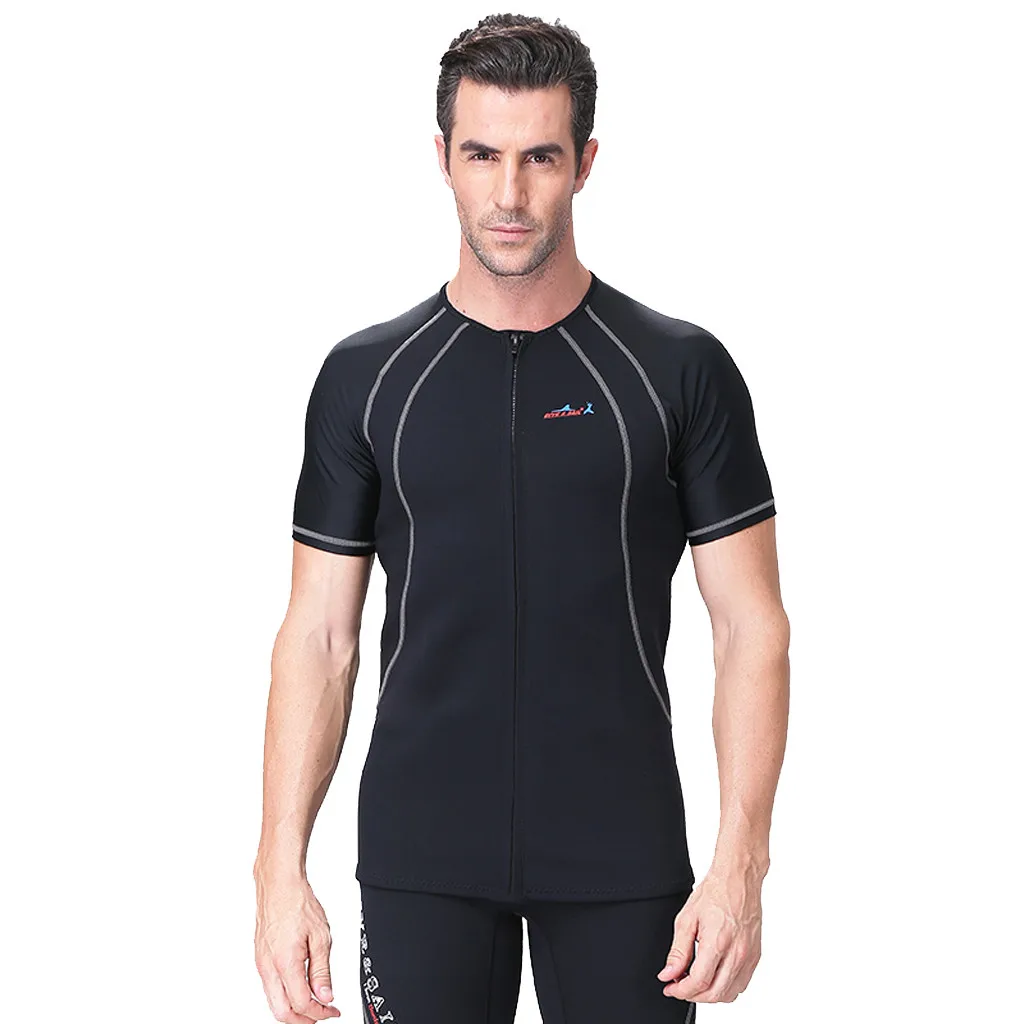 

DIVE&SAIL Men 1.5MM Neoprene Thermal Winter Diving Wetsuit Summer Swimming Surfing Split Diving Suit Sportswear