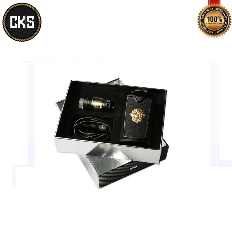 CKS thndr Starter Kit 240 Вт, современный бокс с 6 мл болт сетки vapetank распылитель приведенный в действие 18650/20700/21700 испаритель Наборы