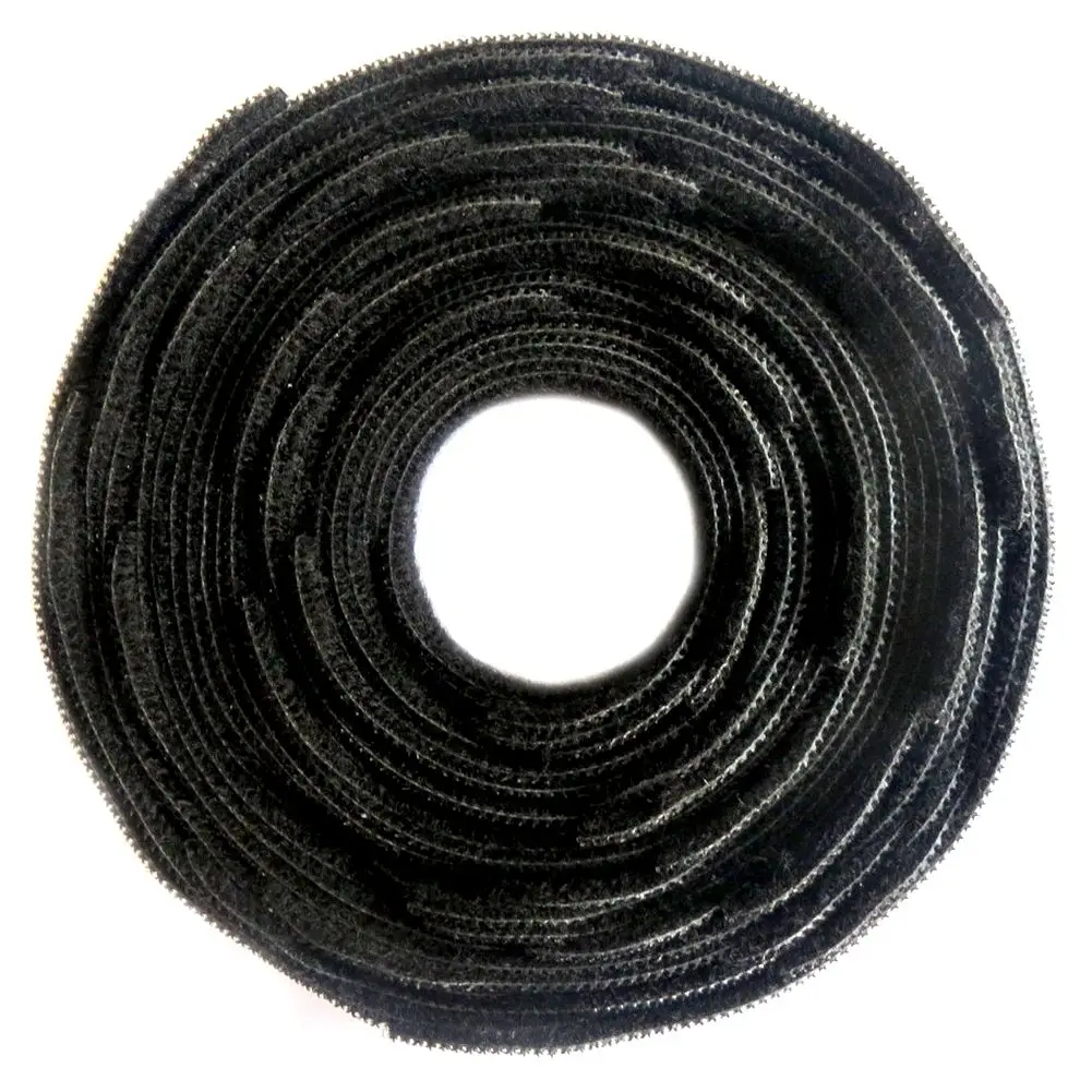 

NEW 25pcs Adjustable Reusable Cable Ties Black Nylon Buckle Strap Hook Loop
