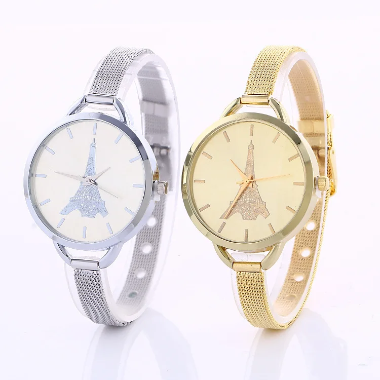 2020 Limited Sale Silver Wire Hand Chain Watch New Fast-selling Explosive Women's Tower Fine Watchband | Наручные часы