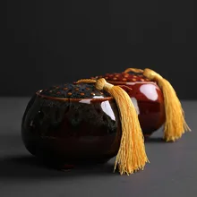 Китайский керамический чайник в античном стиле, jun kiln, средний черный чай, зеленый чай, винтажный трехногий чайник