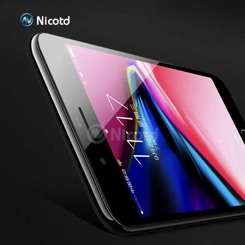  6D 360 Volle Abdeckung Rand Gehärtetem Glas Für iphone 8 Plus X 10 Screen Protector Film Für iphone