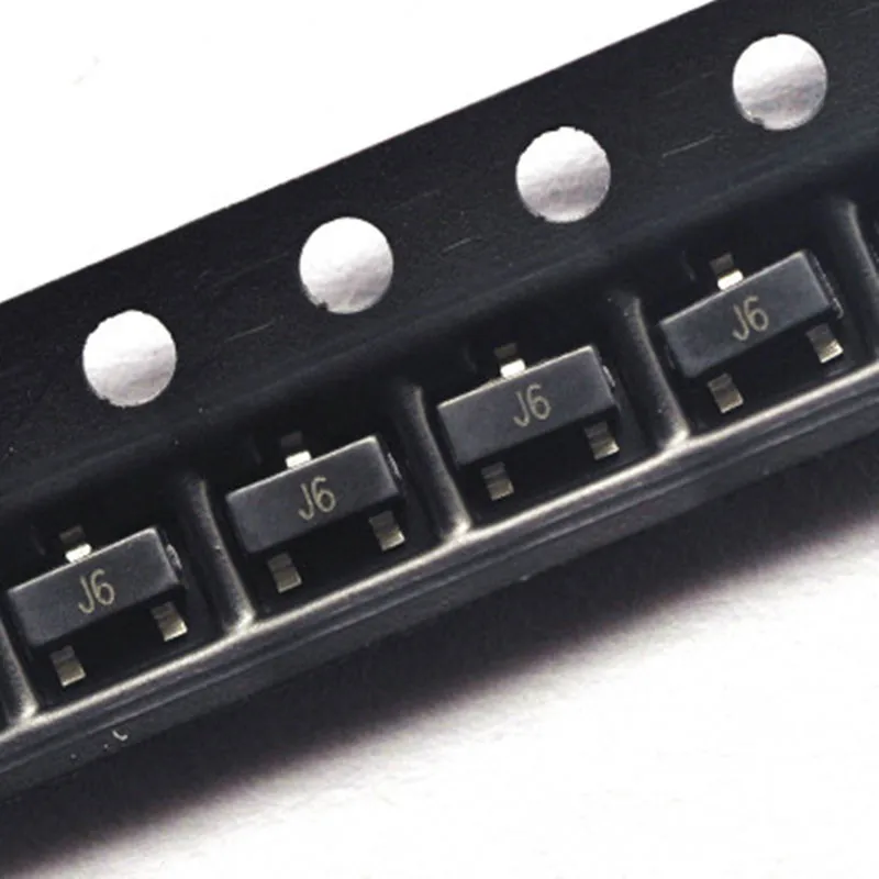 100pcs S9014 MMBT9014 J6 SOT 23 Triode Transistor NEW in Connectors