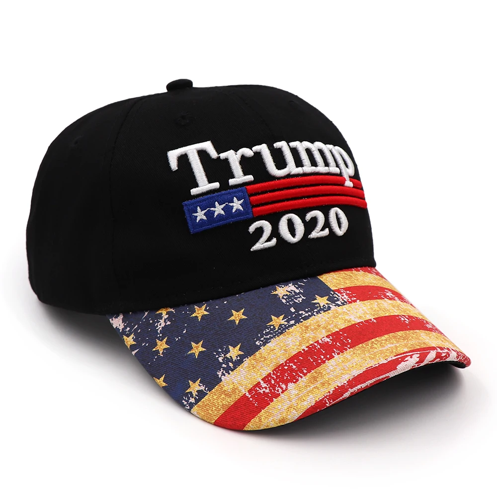 Дональд Трамп,, кепка, флаг США, MAGA, бейсболка, s, Make America Great agne, Snapback, шапка-президент, 3D вышивка, черная