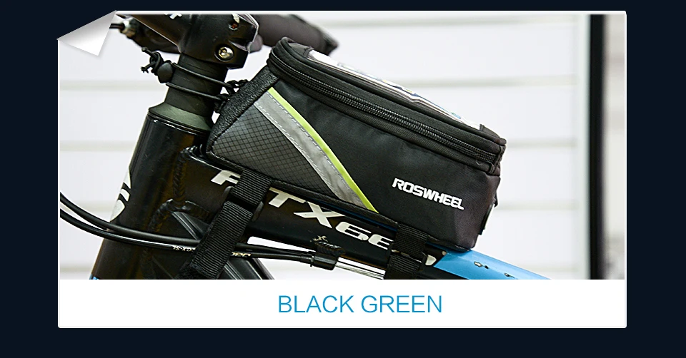 ROSWHEEL велосипедные сумки рама велосипеда Чехлы для iPhone держатель PANNIER мобильный телефон сумка чехол