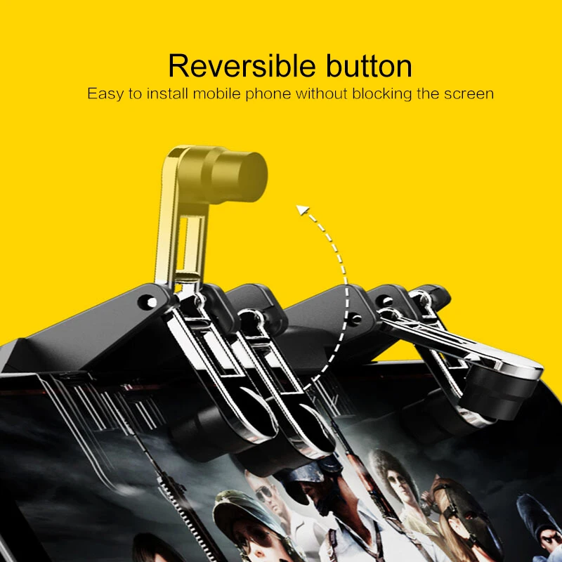 PUBG Mobile PUBG Controller All-in-One Gamepads for PUBG Gamepads IOS Android Six 6 Finger Operating High Sensitive Gamepads