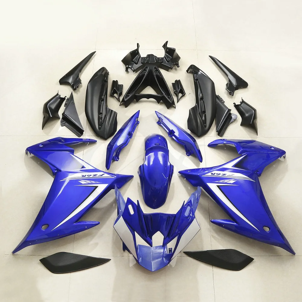 

Motorcycle Plastic Bodywork Fairing Cowl Kit For YAMAHA FZ6R FZ-6R 2009 2010 2011 2012 7BA