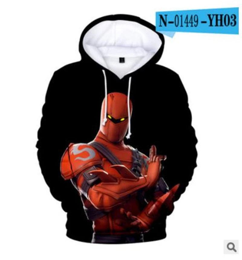 

Fortnited Hoodie Fortnight Print Boys Hoodies Fortniter 3D Clothes Mens Hoodies Game Clothing Hoodie Men Streetwear Kids