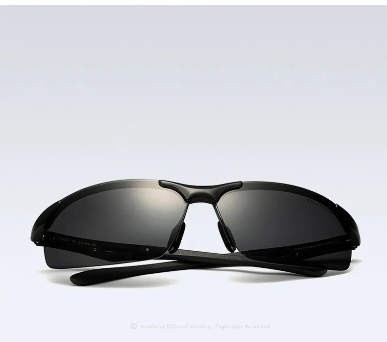 Поляризованные солнцезащитные очки в оправе из алюминиево-магниевого сплава, мужские солнечные очки, уличные аксессуары, спортивные очки, аксессуары, мужские oculos male 6591