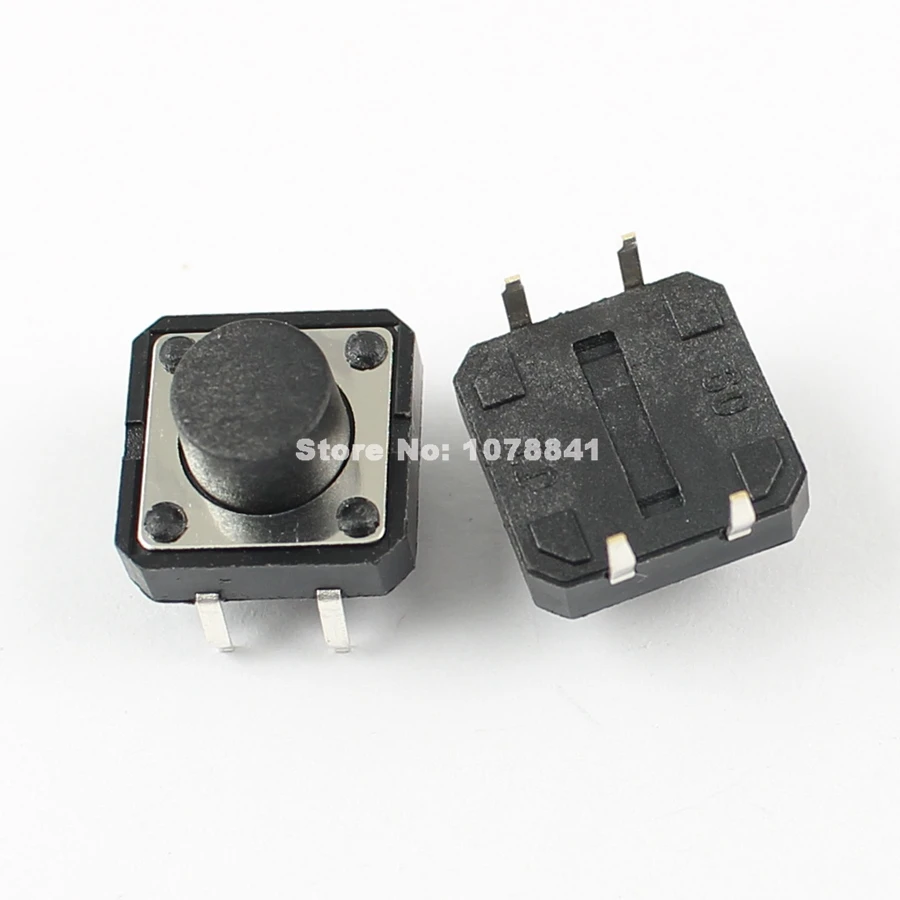 

500 Pcs Per Lot Momentary Tactile Tact Push Button Switch 4 Pin DIP 12x12x7.5mm High 7.5mm