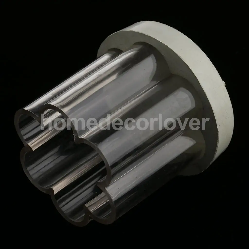 Flower Shape Plastic Candle Mould Mold Soap Mould Tool for Candle Making Craft 7x7.5cm
