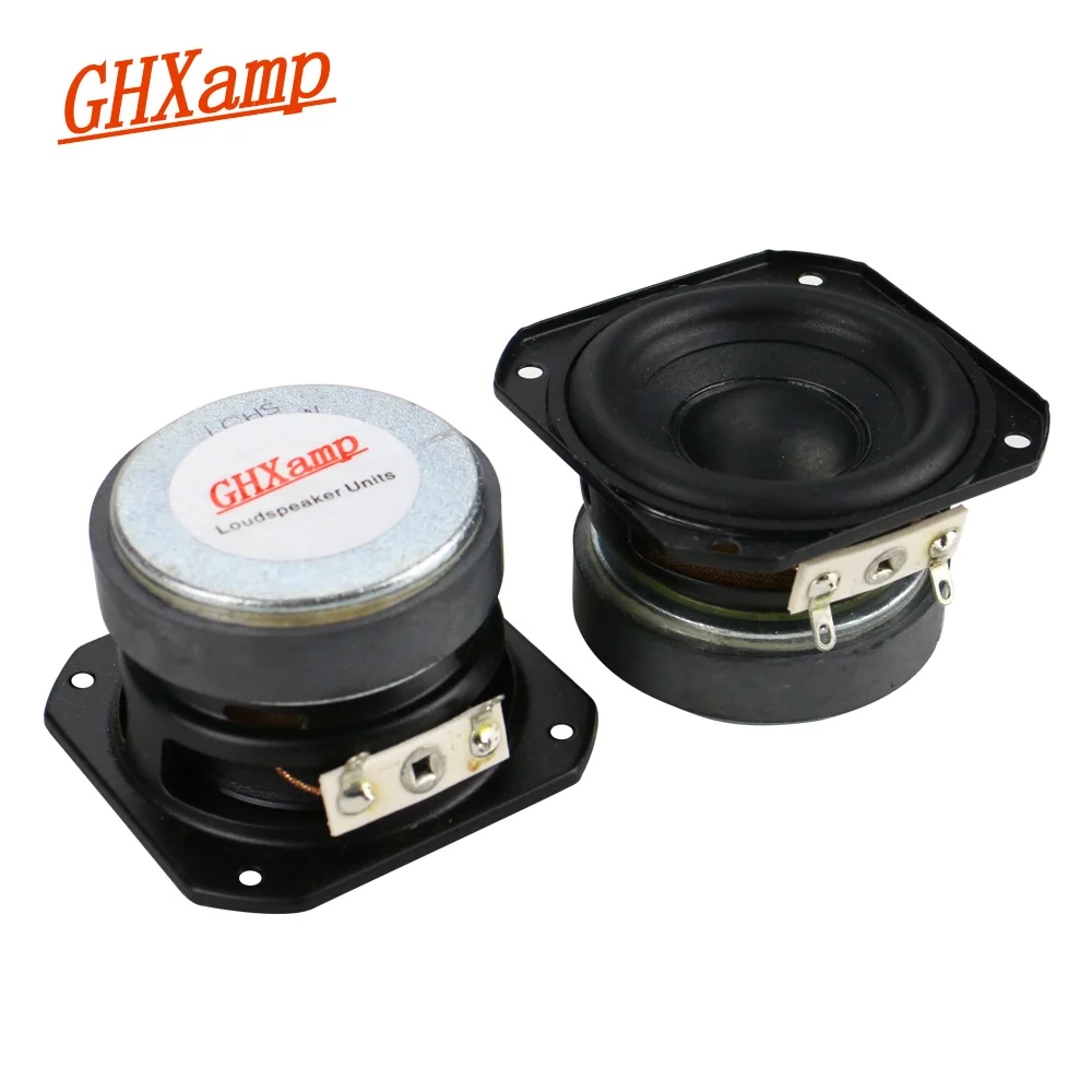 GHXAMP 2 25 дюймов полный диапазон динамик 4ohm 5 Вт Неодимовый твитер Средний бас