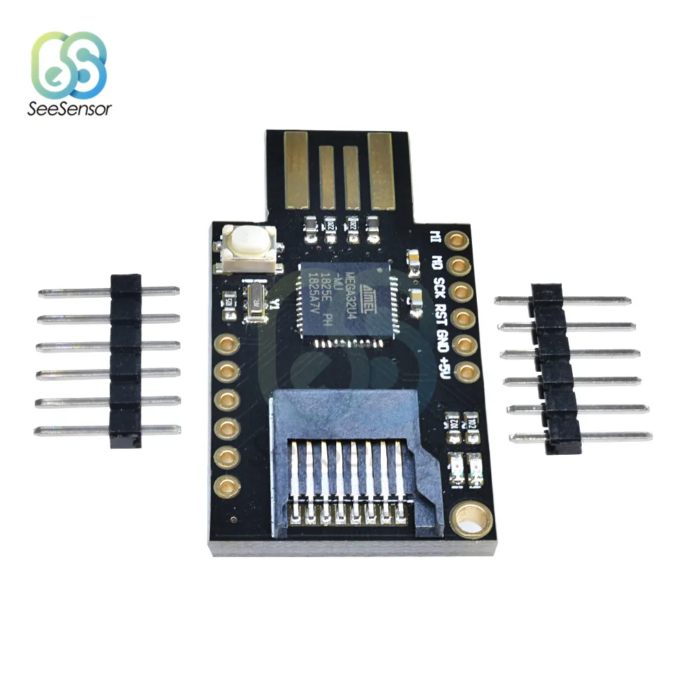 TF/микро SD слот для карт памяти Badusb Usb Виртуальный клавиатура ATMEGA32U4 модуль для Arduino Leonardo R3 Bad Usb CJMCU