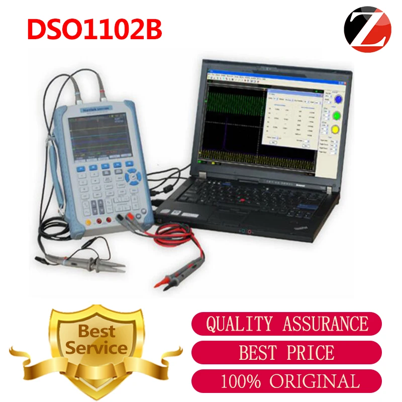 Hantek DSO1102B Handheld Oscilloscope 100MHz Oscilloscope 1GS/s 100