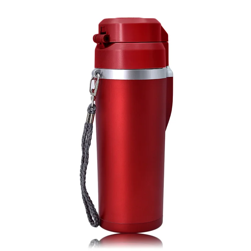 Термос нержавейка vacuum cup fos-500 500мл. В термос с водой комнатной температуры. 5 л. 0l. Vacuum flask set термос.