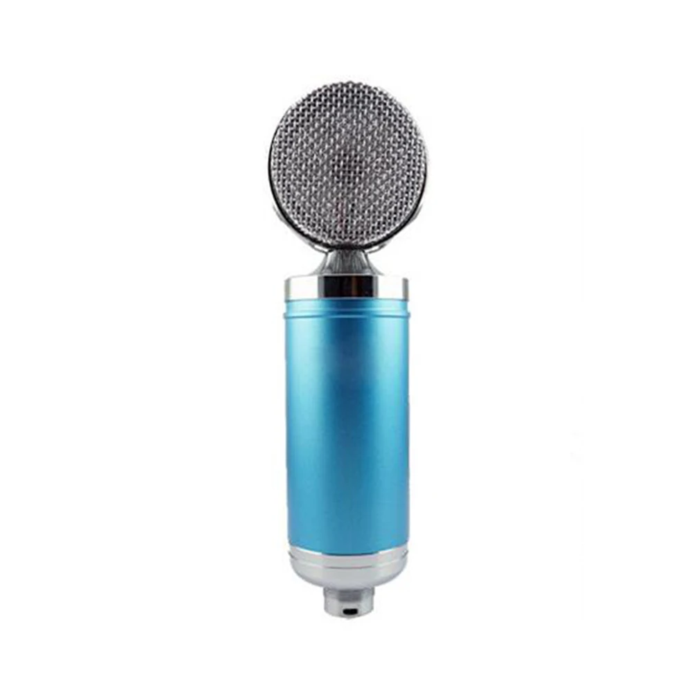 

Wired Condenser Microphone Home Mic K Song Anchor Live Broadcast Aluminium Alloy Recording Microphone