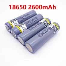 8 шт. LiitoKala Lii B4 18650 2600 мАч 3 6 В Battrey mobile power фонарик аудио аккумулятор|Перезаряжаемые