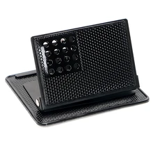 LEEPEE вращающийся на 360 градусов gps кронштейн Портативный приборной панели Противоскользящий Коврик Противоскользящий коврик универсальный автомобильный держатель для мобильного телефона