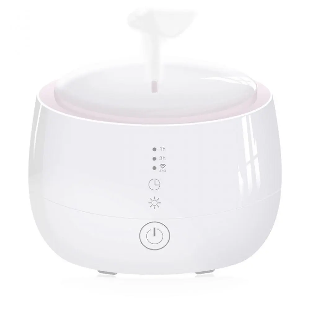 

300ml Aroma Essential Oil Diffuser Ultrasonic Air Humidifier With APP Control LED Light Electric Aromatherapy For Office Hot