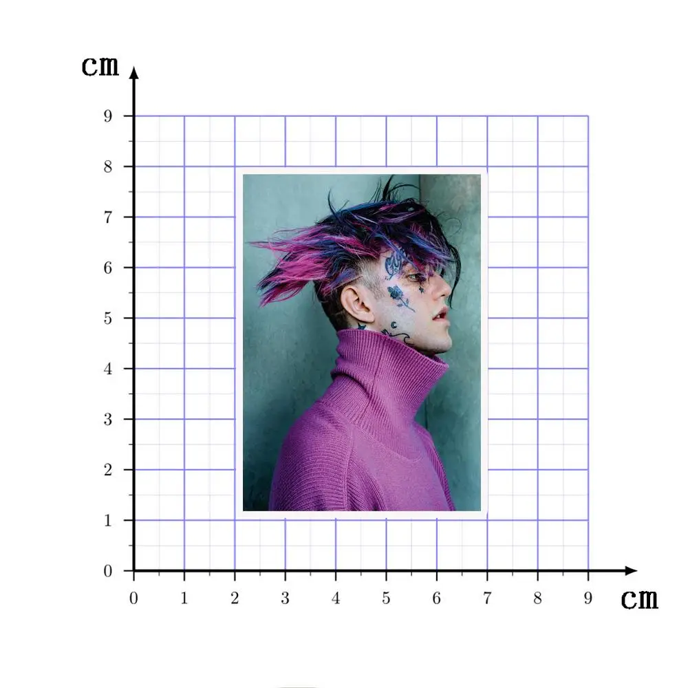 25 шт./упак. хип хоп рэпер певец Lil Peep наклейки для детей багаж скейтборд телефон