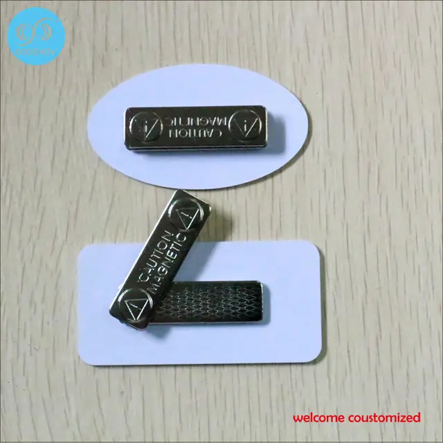 oem customized your own logo fashion advertising gift work name work name badges