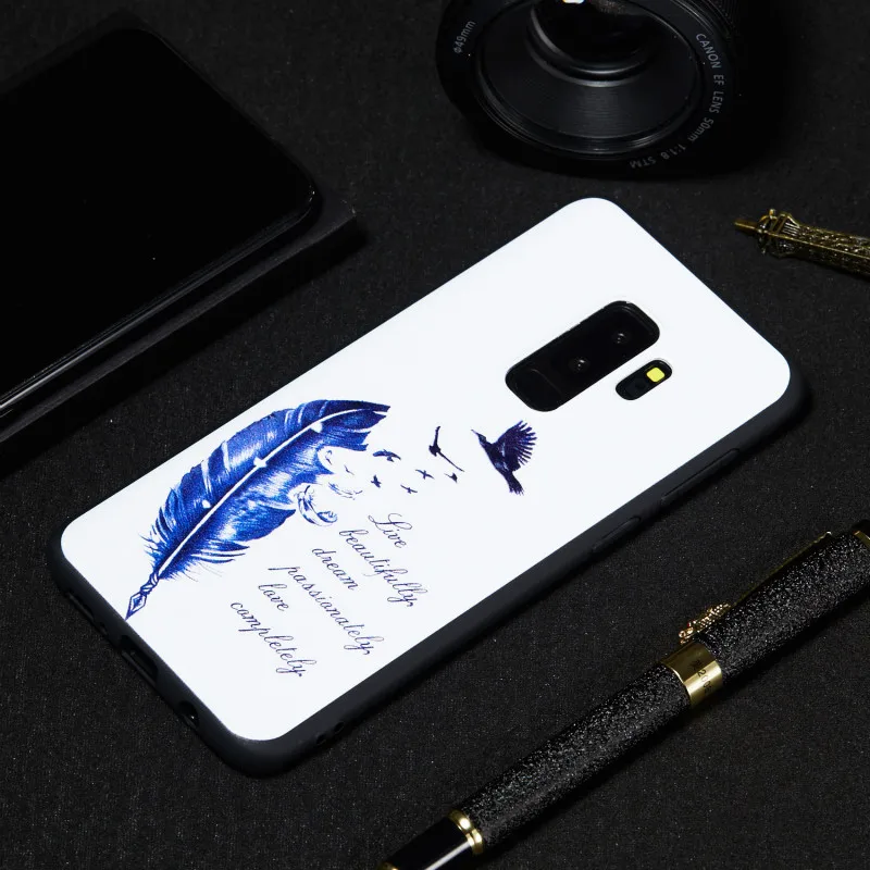

Soft Silicone Case for Samsung Galaxy S8 S9 Plus Cute Animal Pattern Cover for Samsung Galaxy S8 S9 Ultra Thin Back Cover Shell