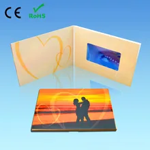 Профессиональный customizat 4,3 дюймов видео брошюра карты для презентаций цифровой проигрыватель рекламы 4,3 дюймов экран видео поздравление