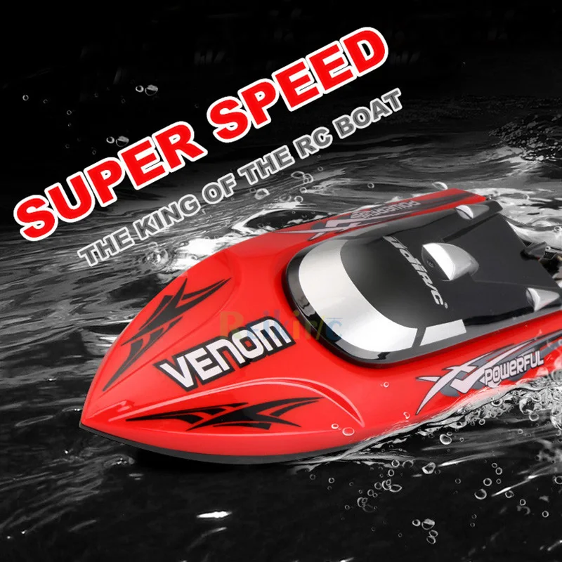 

RC Boat 2.4GHZ Waterproof Speedboat High Speed RC Ship Simulation Speed Craft Remote Control Toy High Speed Racing Boat
