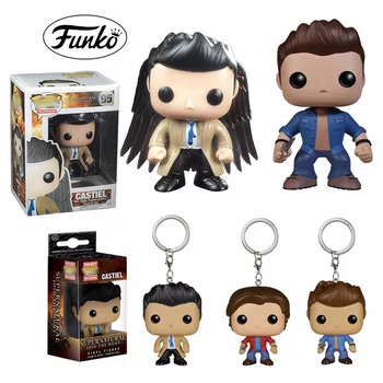 

Action Supernatural Figurine Model Toys Angel Castiel Sam Dean Figure doll Gift for Children Cos Decor Collection Supernatural