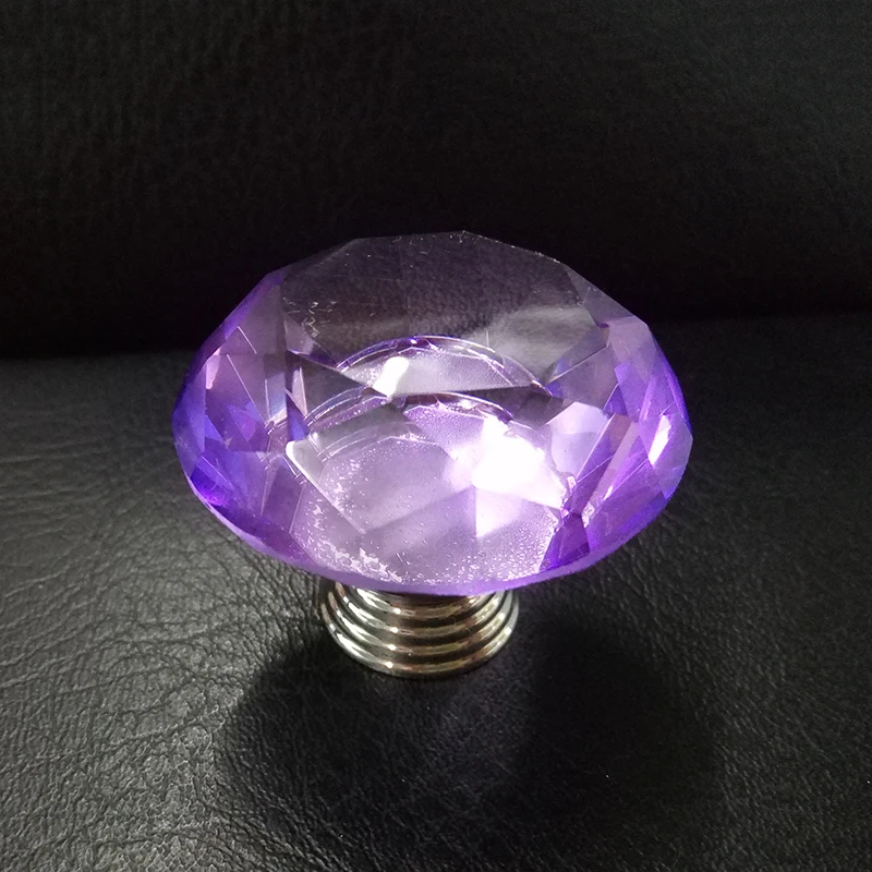 

Crystal Handle, Furniture Handle, Single Hole Handle, Home Decorations 10pcs 30mm SJ-1001