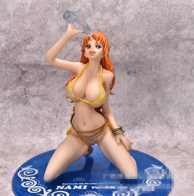 Cheap One Piece Anime Yellow Nami BB.Ver Drinking PVC 150mm One Piece Action Figures Collectible Model Toy Nami Cheap One Piece Anime Yellow Nami BB.Ver Drinking PVC 150mm One Piece Action Figures Collectible Model Toy Nami
