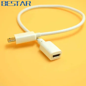 

High Quality 2A V8 Micro USB 2.0 Male to Micro USB 2.0 Female Extension Data Sync Quick Fast Charging Cable 0.2m 0.5m 20cm 50cm