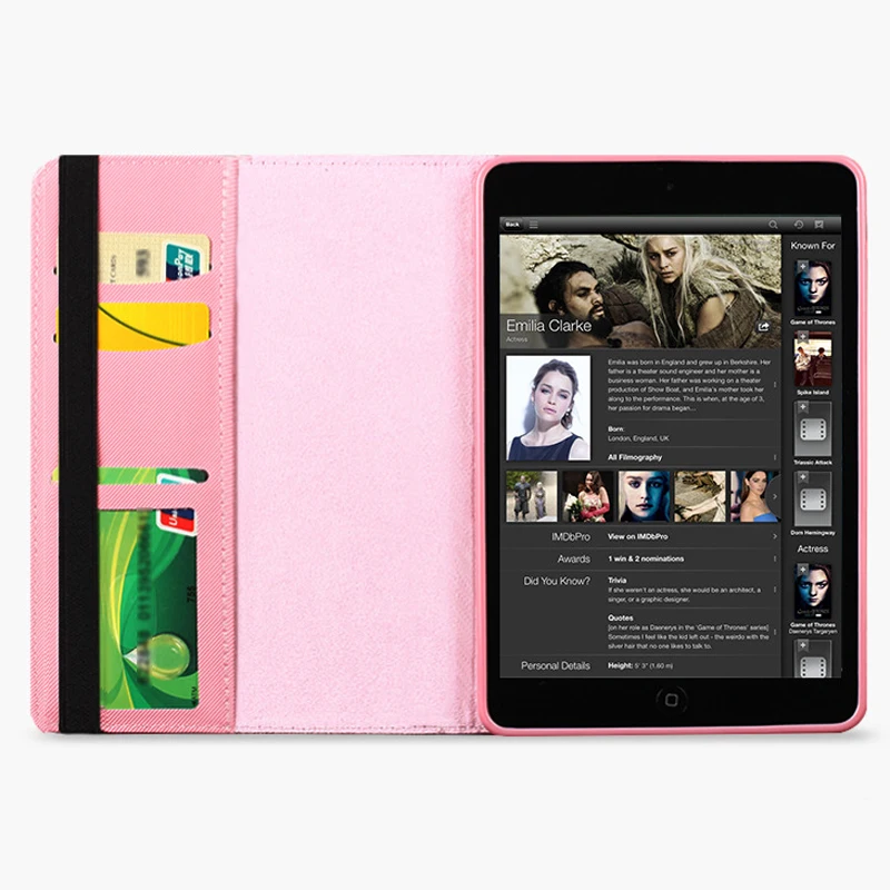 Мягкий ударопрочный Тонкий чехол 360 градусов из искусственной кожи для iPad mini 4